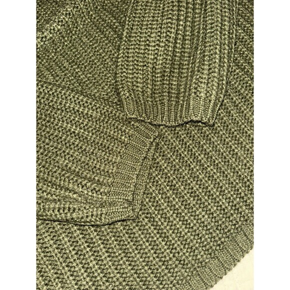 Forever 21 Olive Green Knitted Sweater Women’s Medium Perfect For Fall Cozy - Picture 5 of 6